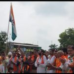    शिवसेना कार्यालय पर हुआ ध्वजारोहण