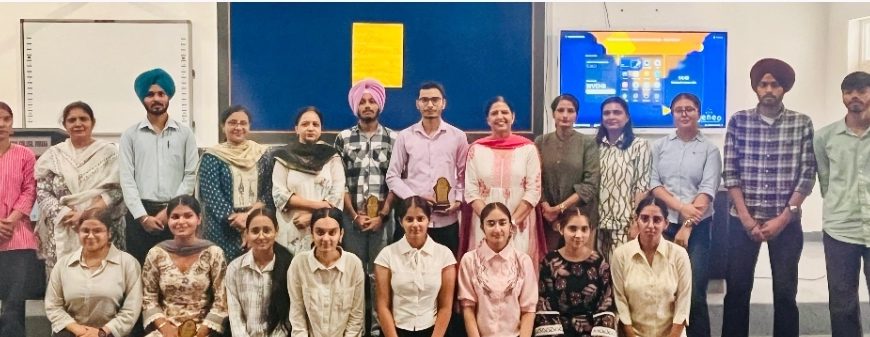 ਗੁਰੂ ਨਾਨਕ ਨੈਸ਼ਨਲ ਕਾਲਜ, ਦੋਰਾਹਾ ਵਿਖੇ ਪ੍ਰਿੰਸੀਪਲ ਡਾ. ਸਰਵਜੀਤ ਕੌਰ ਬਰਾੜ ਦੀ ਯੋਗ ਪ੍ਰੇਰਣਾ ਅਤੇ ਵਣਜ ਵਿਭਾਗ ਦੇ ਮੁਖੀ ਪ੍ਰੋ. ਰਣਜੀਤ ਕੌਰ ਦੀ ਅਗਵਾਈ ਹੇਠ ‘ਵਿਸ਼ਵ ਉੱਦਮੀ ਦਿਵਸ’ ਉਤਸ਼ਾਹਪੂਰਵਕ ਮਨਾਇਆ ਗਿਆ